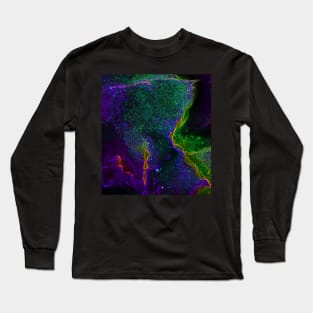 Black Panther Art - Glowing Edges 143 Long Sleeve T-Shirt